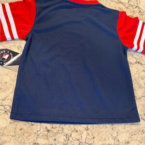 Kids Navy and Red Sports Jersey